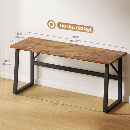 180 cm Industrial Computer Desk