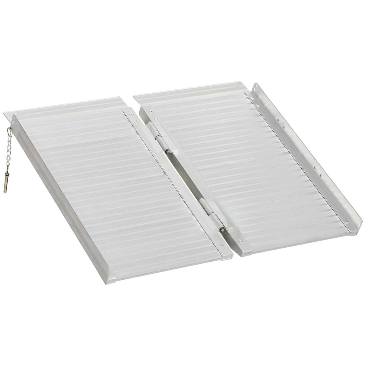 Folding Aluminum Wheelchair Ramp 2'