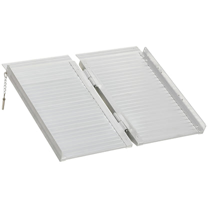 Folding Aluminum Wheelchair Ramp 2'