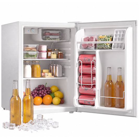 Compact Mini Fridge with Chiller Box 72 L