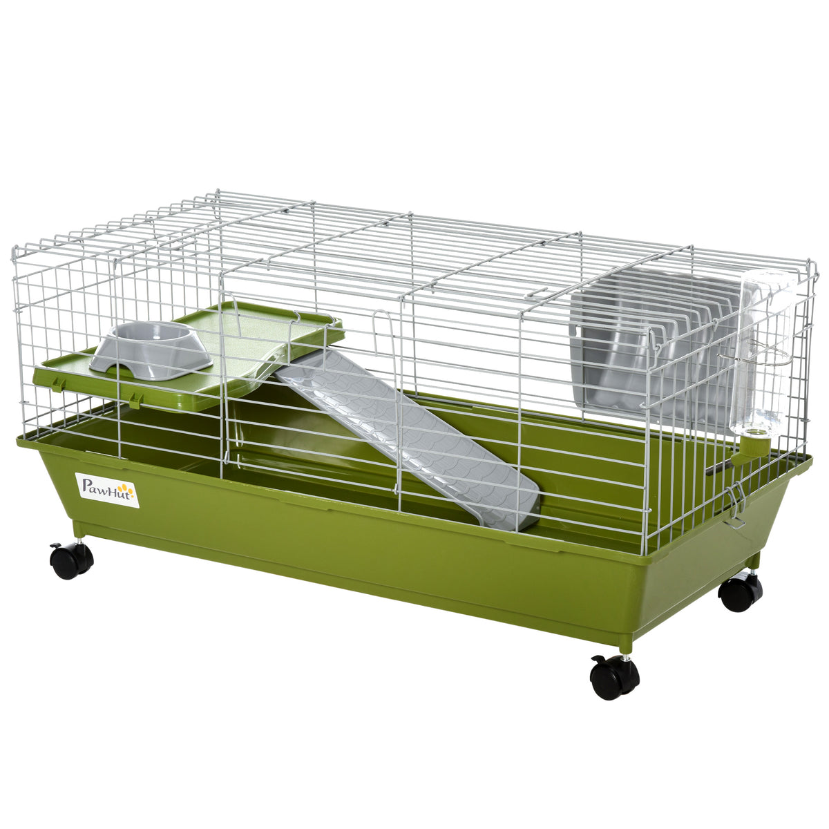 Small Animal Cage with Wheels and Accessories