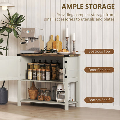 Farmhouse Kitchen Storage Cabinet