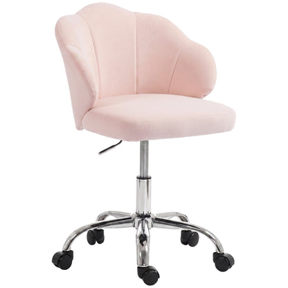 Silla de oficina giratoria de terciopelo pétalo