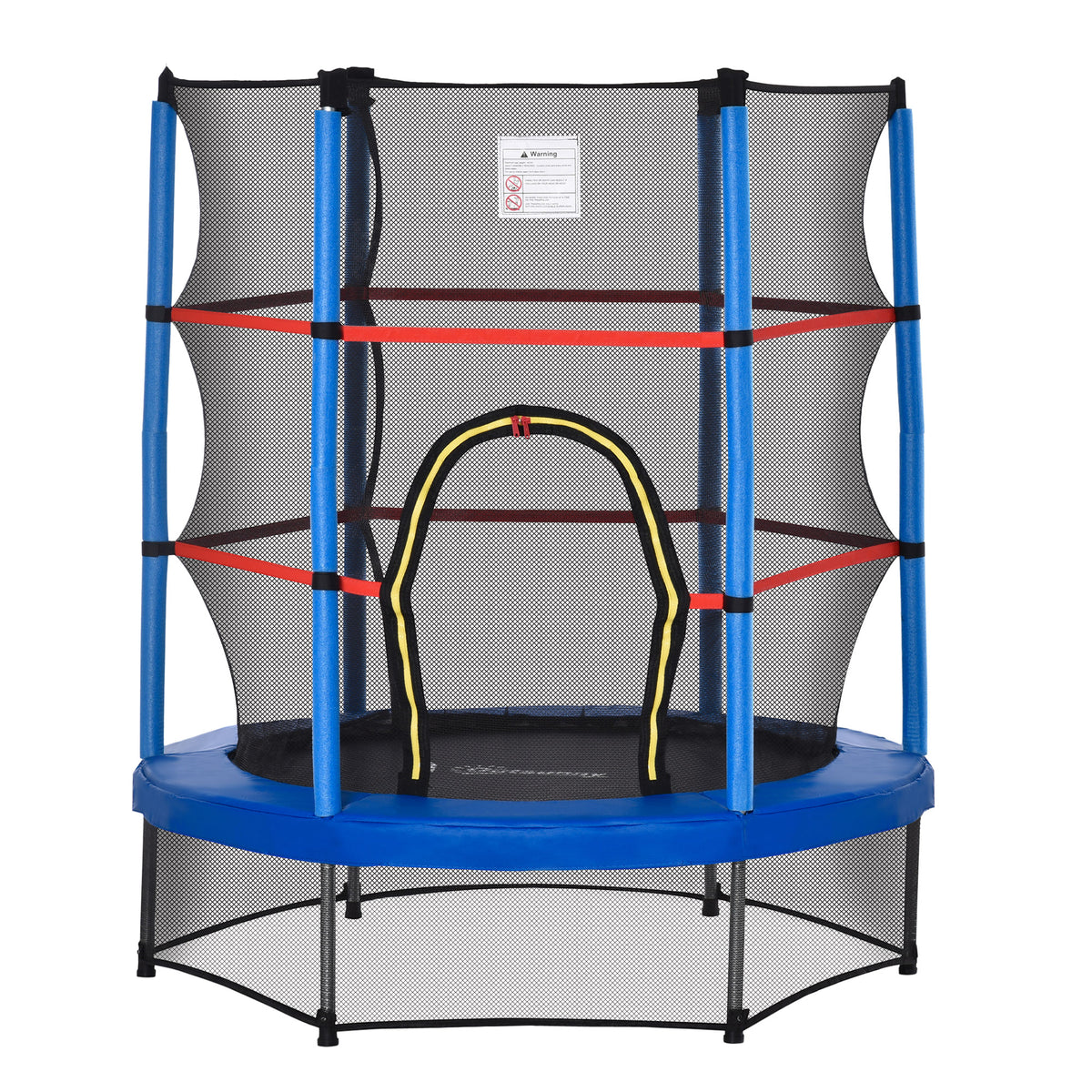 Kids Trampoline 55 in. with Safety Enclosure Net