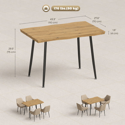 Nordic Dining Table 110 x 70 cm