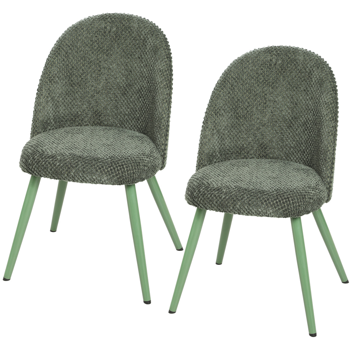 Dining Chairs Velvet Upholstered Set of 2