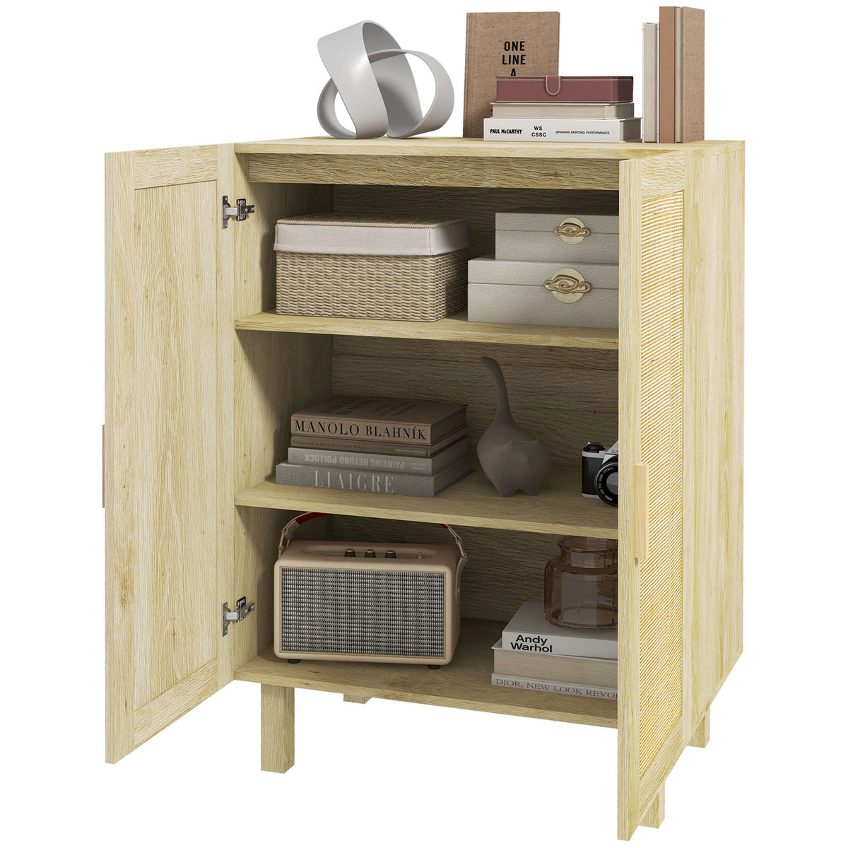 Boho Engineered Wood Sideboard