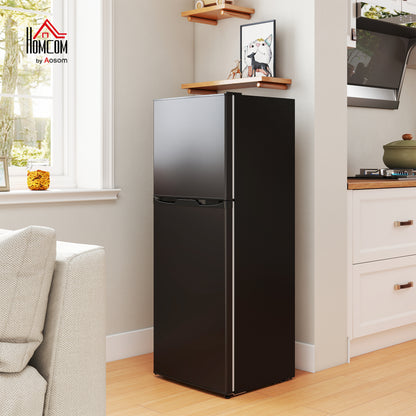 Double Door Mini Fridge with Freezer 4.6 Cu.Ft