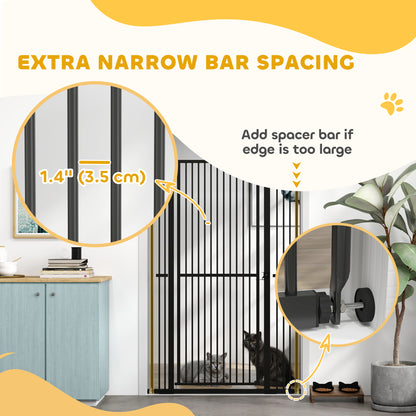 Extra Tall Pet Gate 150 cm with Extensions