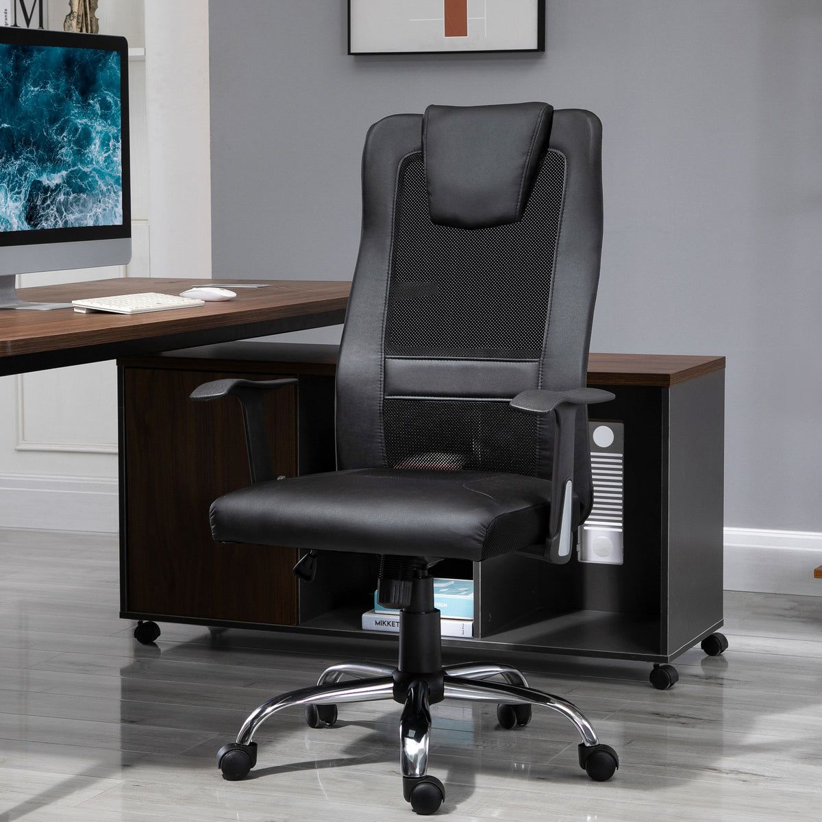 Ergonomic High Back Mesh Office Chair with Headrest