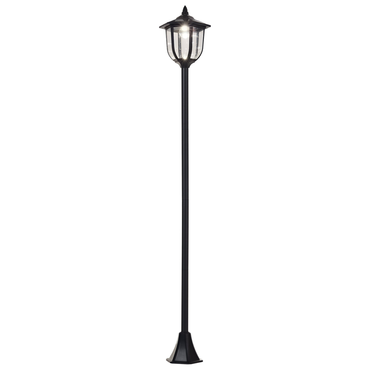 Solar Torch Lights Outdoor 6 LED Water-Resistant