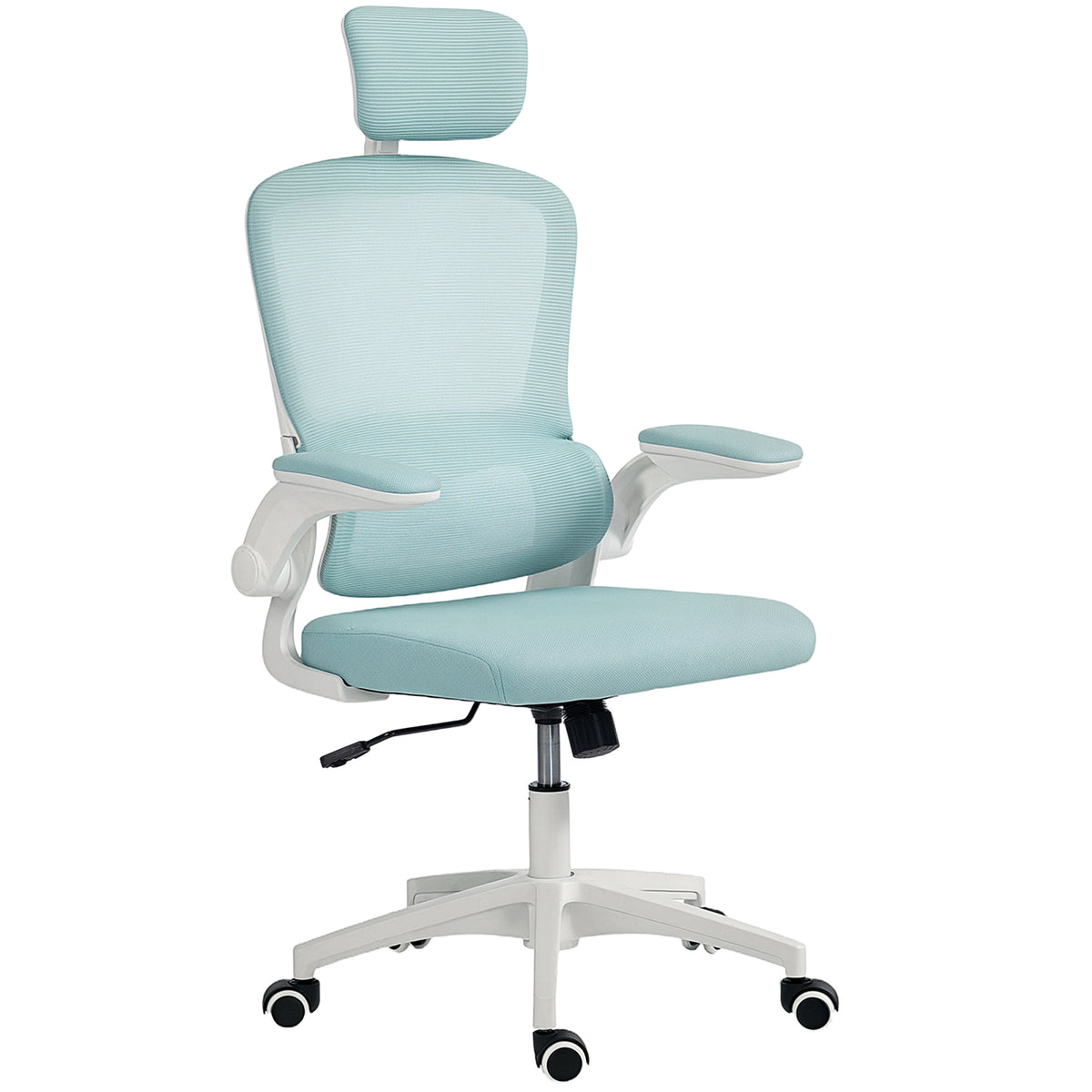 Ergonomic office chair high back rotatable headrest