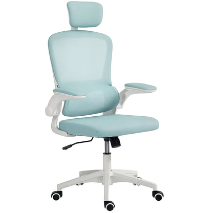 Ergonomic office chair high back rotatable headrest