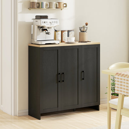 Modern Sideboard with Shaker Doors and Adjustable Shelves