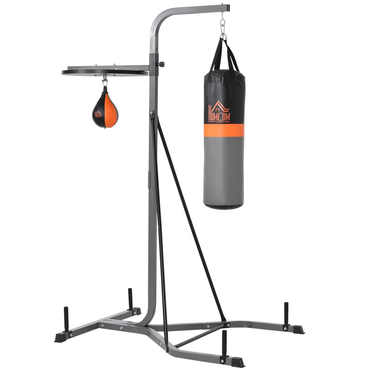 Soporte para saco de boxeo con balón de velocidad