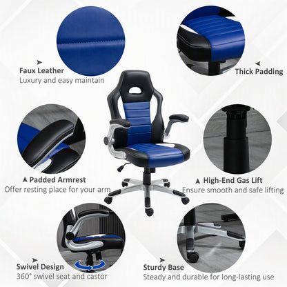 Ergonomic racing style office gaming chair
