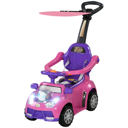 3 in 1 Kids Push Car Ride On
