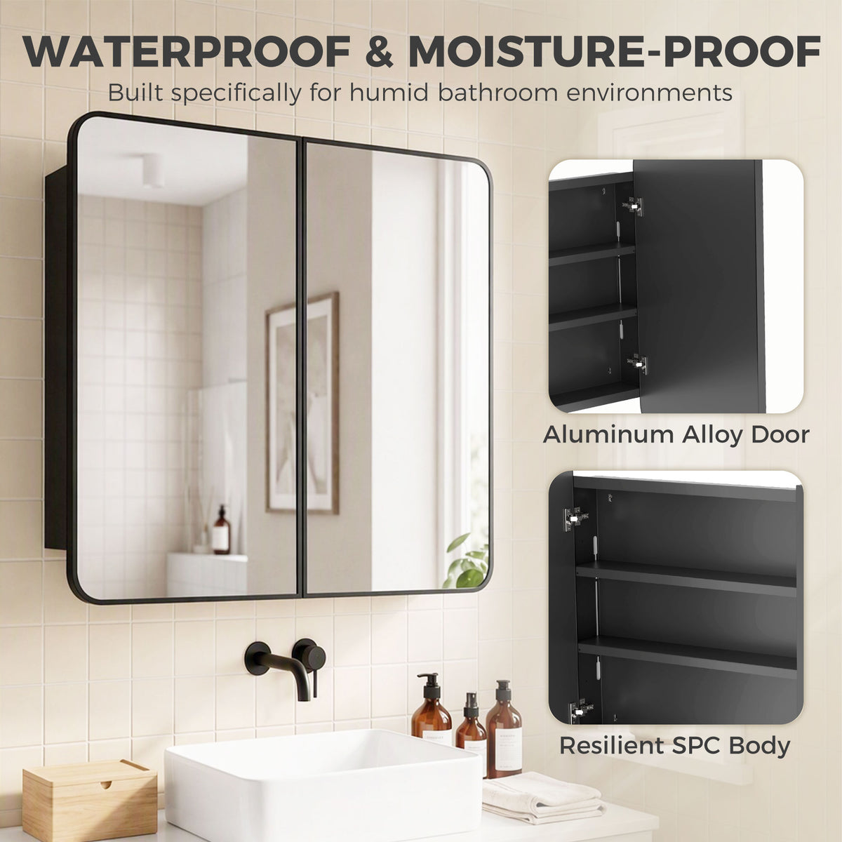 Bathroom Medicine Cabinet with Mirror