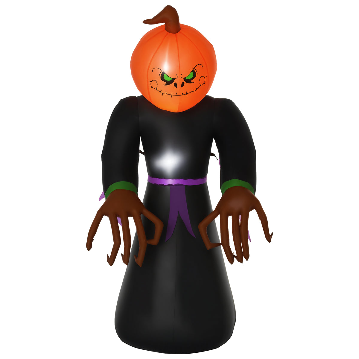 Inflatable Halloween Pumpkin Reaper Decoration 7ft