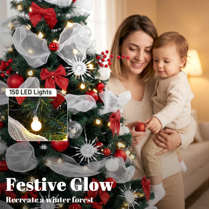 152 cm Prelit Artificial Christmas Tree