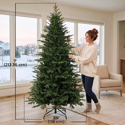 Lush Artificial Christmas Tree 213 cm