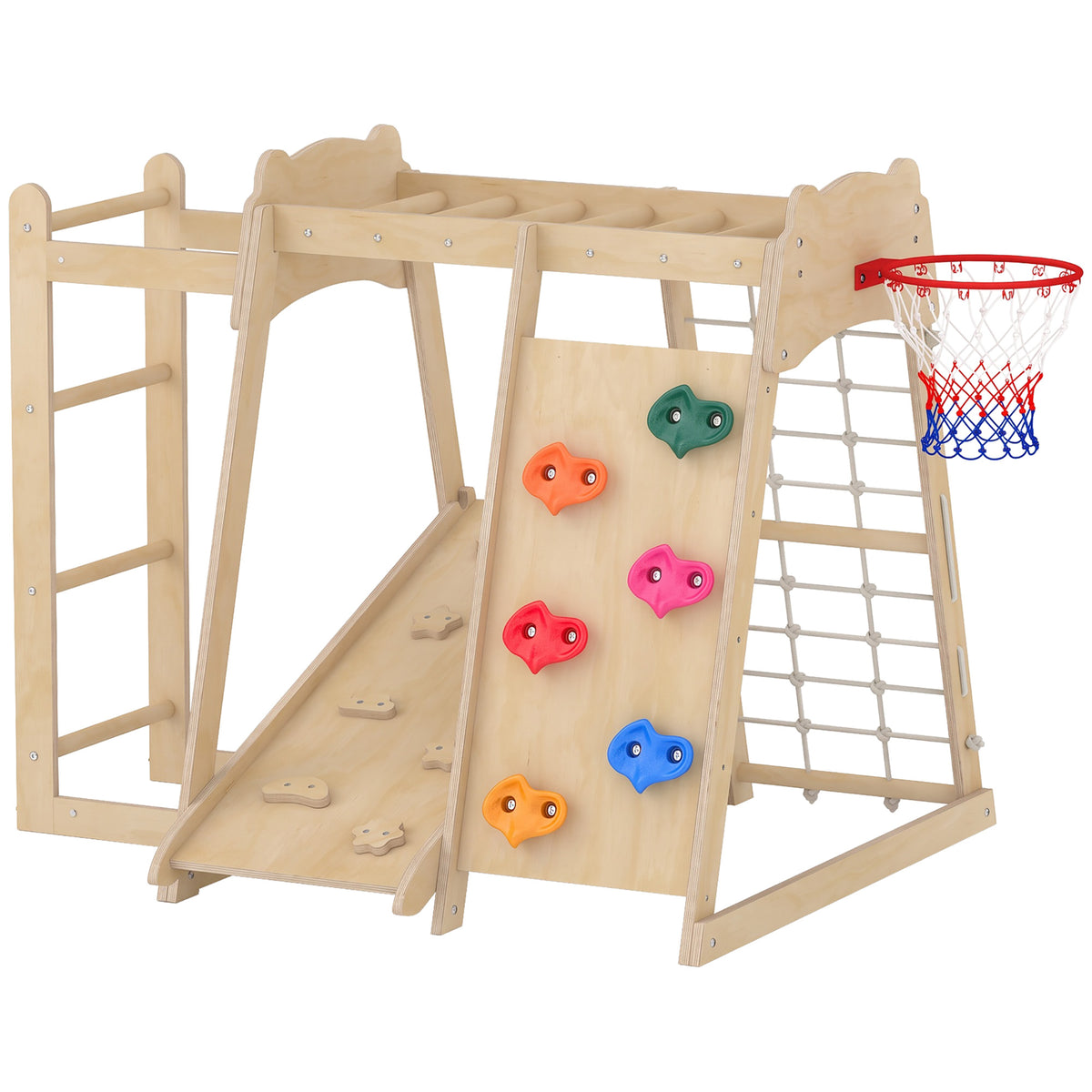 7-in-1 Kids Montessori Jungle Gym