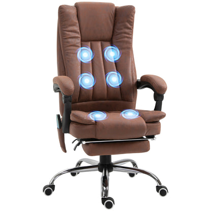 Office Chair Vibration Massage Retractable Footrest
