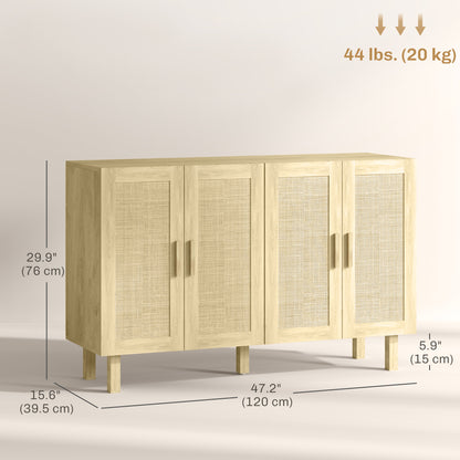 Boho Engineered Wood Sideboard