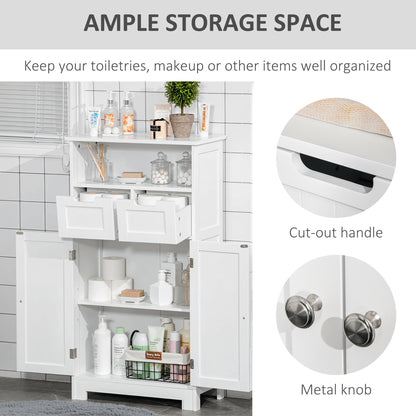Mueble de baño con patas y cajones