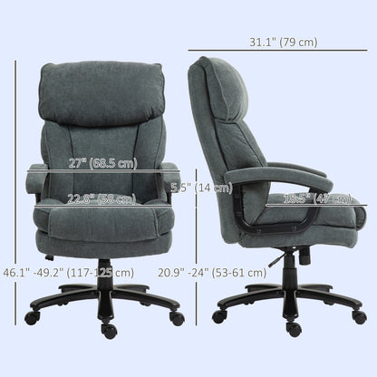 Silla de oficina ergonómica de gran tamaño