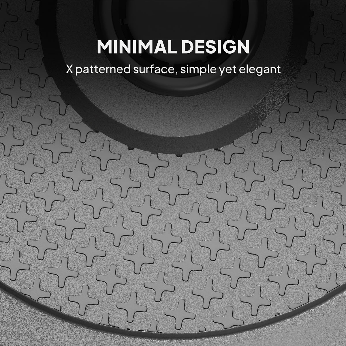 Round HDPE Patio Umbrella Base 48 lbs