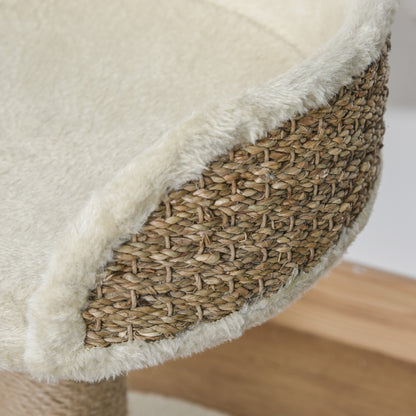 Compact Cat Tree with Sisal Scratching Post and Toy