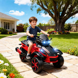 Kids Electric ATV 12V Dual Motor Suspension LED Lights
