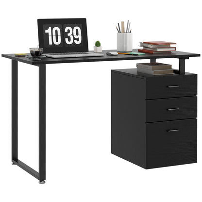 Computer Desk Removable Drawers 47 inches