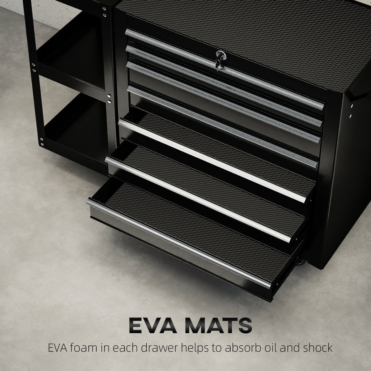 7-drawer rolling tool chest