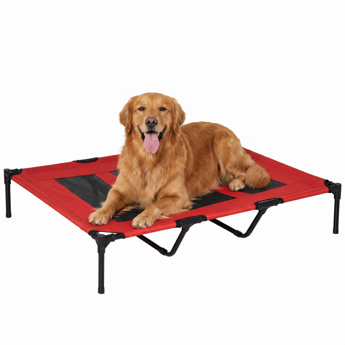 Cama elevada para perro de gran tamaño interior exterior