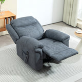 Microfibre Massage Recliner Chair