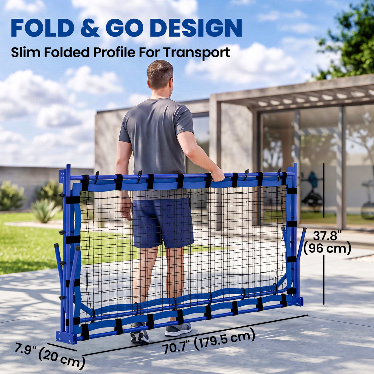 3 in 1 Foldable Pickleball Net