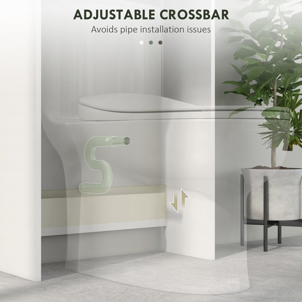 Mueble de almacenamiento para baño sobre el inodoro