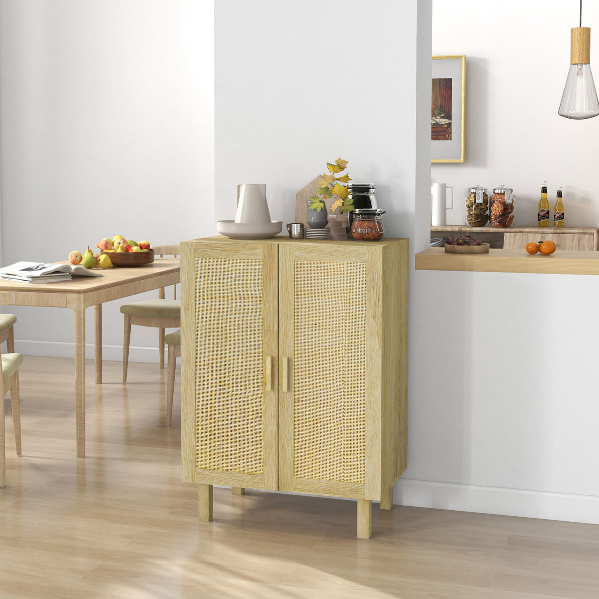 Boho Engineered Wood Sideboard
