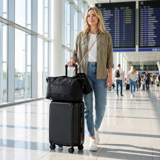Conjunto de 3 piezas de equipaje extensible con cerradura TSA