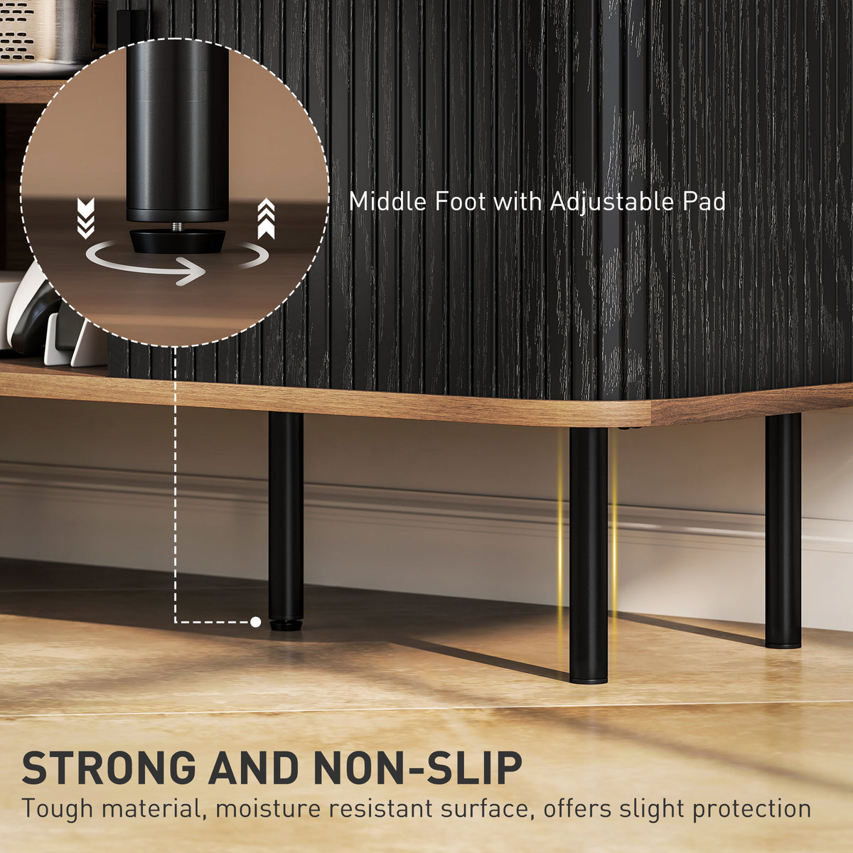 TV Stand with Storage for TVs up to 55 Inches