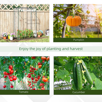 Portable Garden Greenhouse 40" Steel Frame