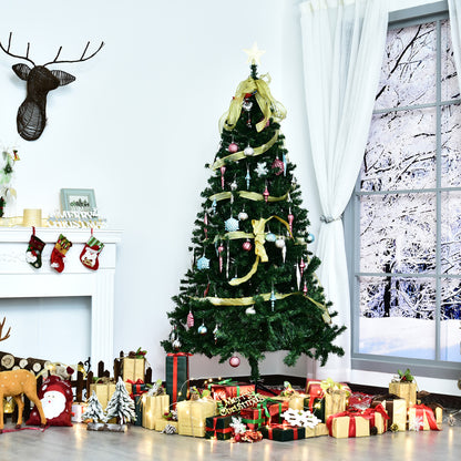 Pino de Navidad artificial de 1230 ramas con pie metálico