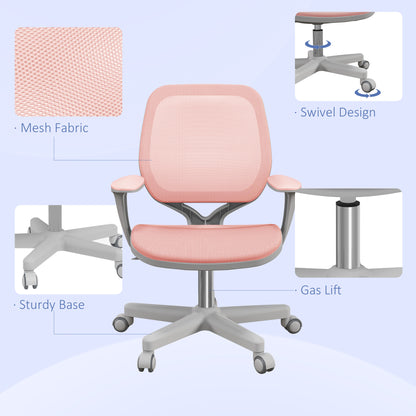 Ergonomic Task Chair with Mesh Back and Armrests