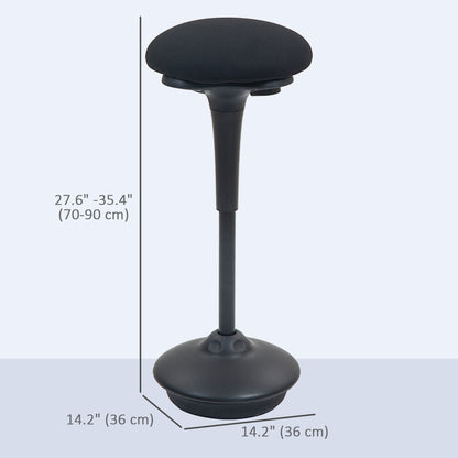 Ergonomic Active Swivel Standing Desk Stool
