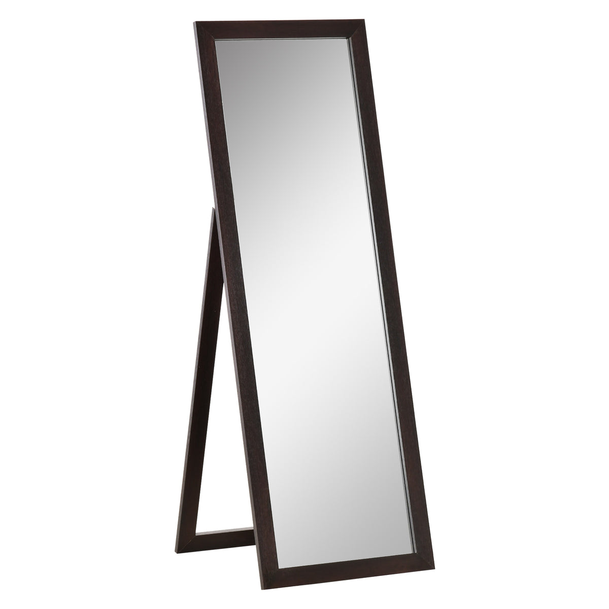 Full length rectangular mirror 58 x 20 inches with frame