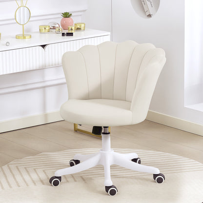 Office chair armless swivel adjustable height desk chair