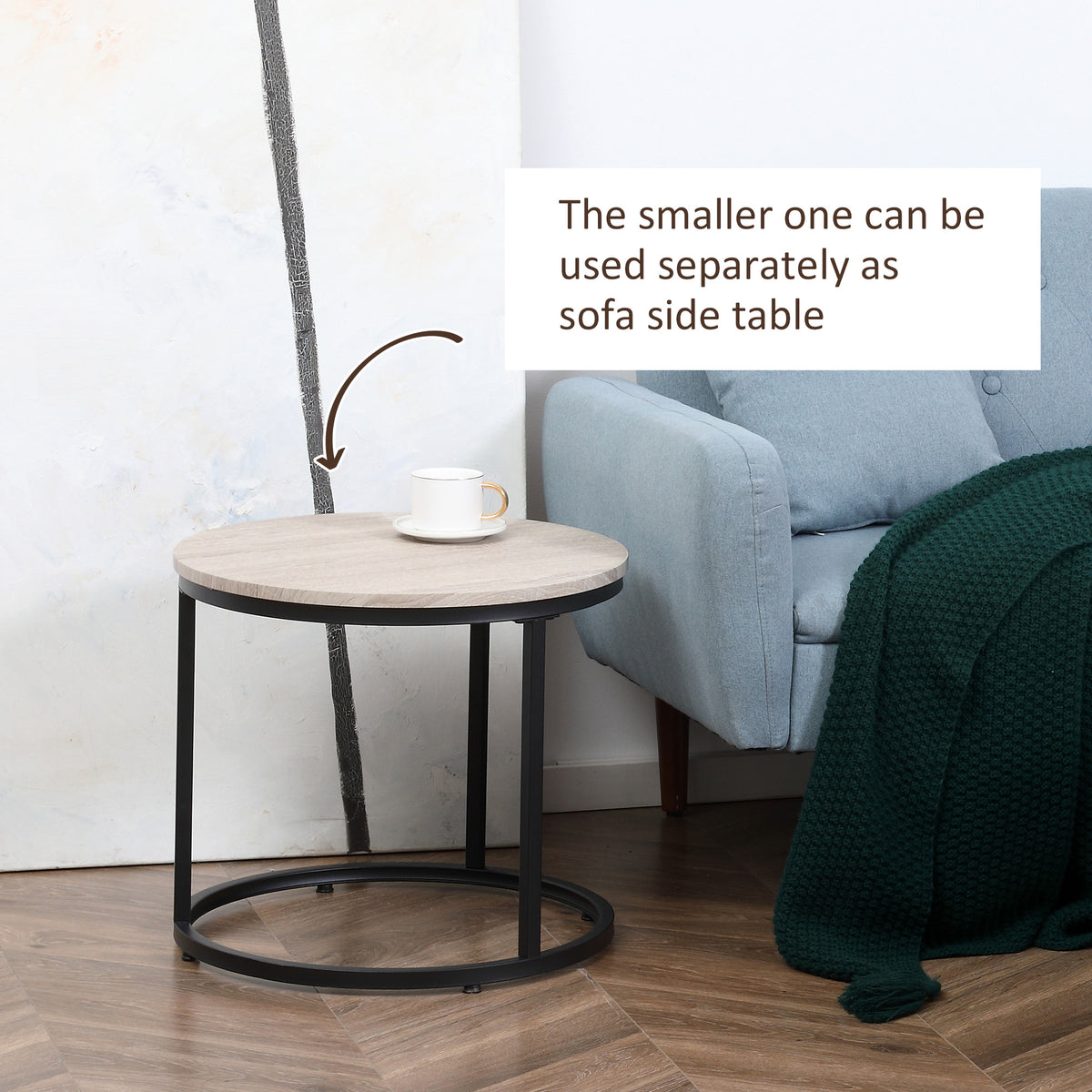 Nesting Coffee Table Set — Set of 2