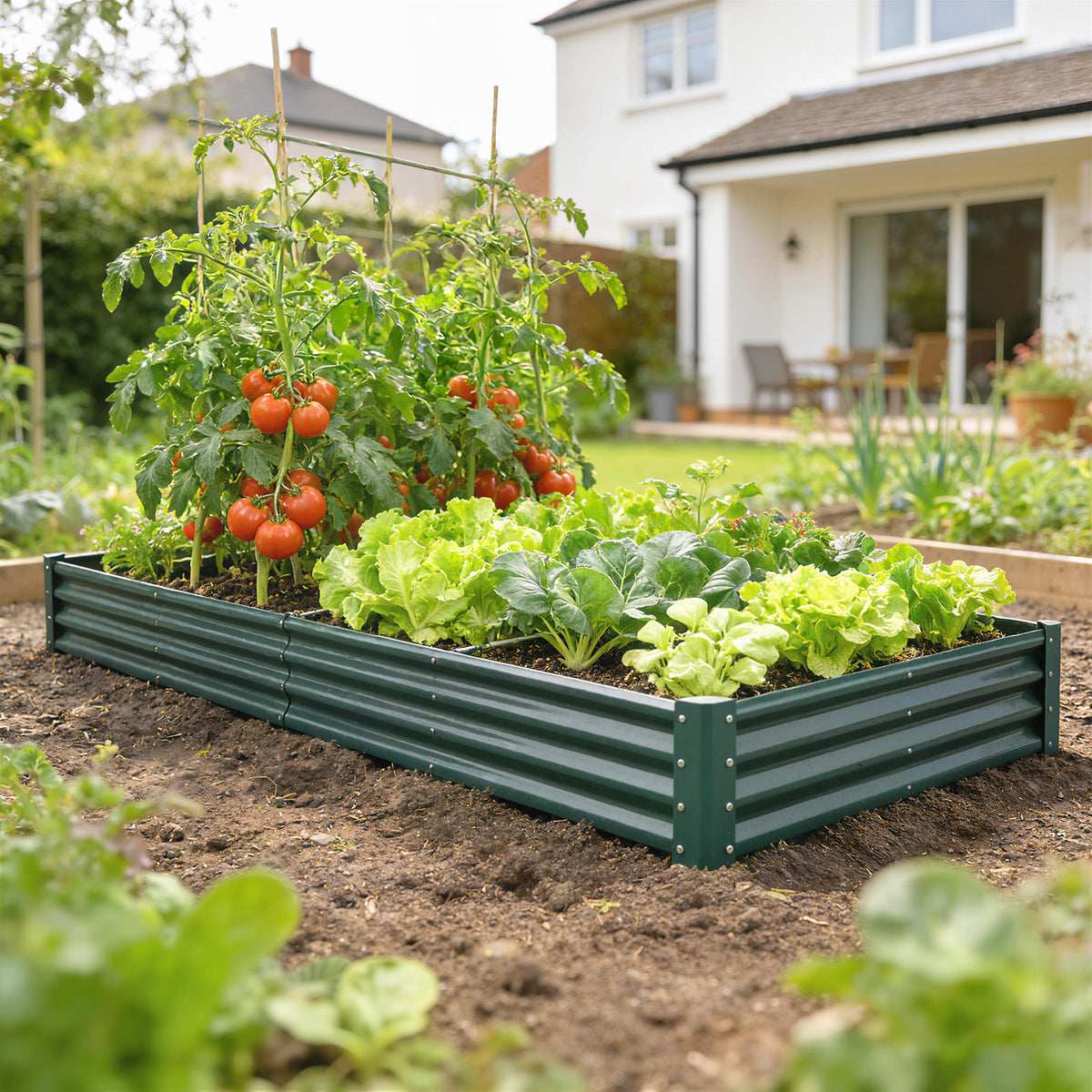 Galvanized Raised Garden Bed 365 x 120 x 30 cm
